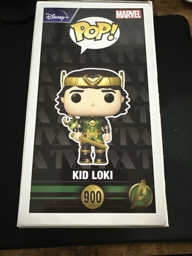 Funko Pop! Marvel Studios Loki #900 Kid Loki (metálico) exclusivo de Funko Shop - Imagen 4 de 4
