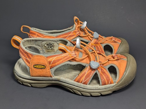 KEEN Venice H2 Hiking Sandals Women's Size 7 Orange Waterproof - Picture 13 of 23