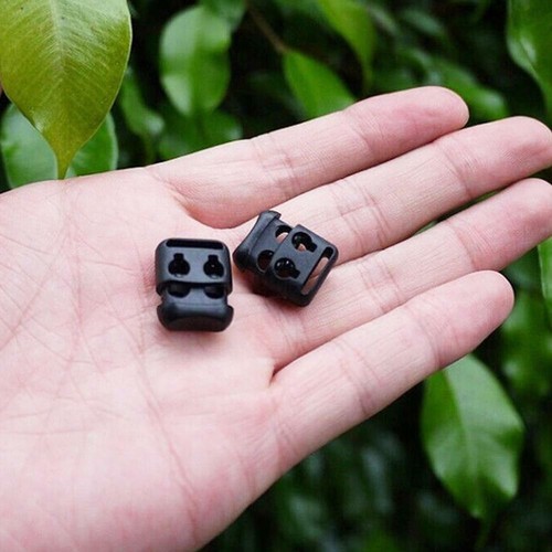 10x Schnürsenkel Schnalle Seilklemme Cord Lock Stopper Sport Net Clips Heiß V❁❀ - Picture 4 of 12