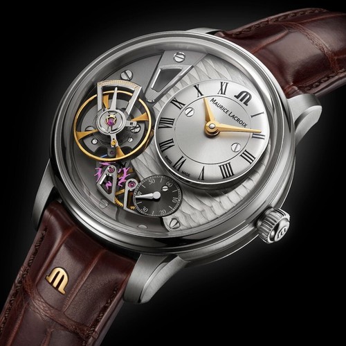 Maurice Lacroix Masterpiece Gravity MP6118-SS001-115-1 Automatik Herrenuhr NEU - Bild 15 von 15