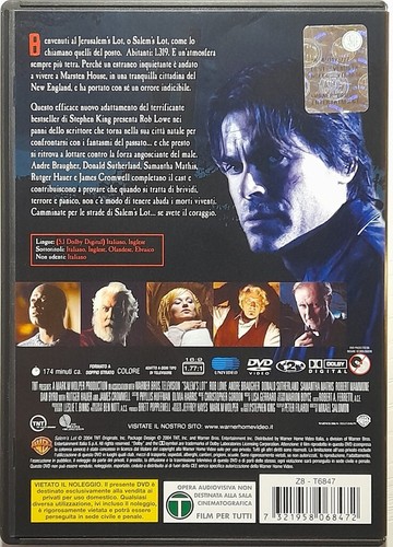 Dvd Salem's Lot - Stephen King con Rob Lowe 2004 Usato - Foto 2 di 2
