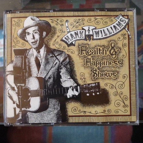 Hank Williams Sr. "Health & Happiness Shows" Live Compilation GREAT 2 CD set