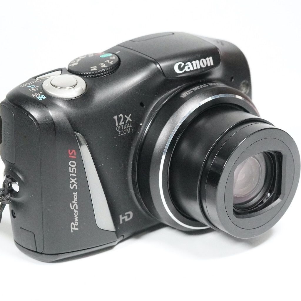 Canon PowerShot SX150 IS PC1677 ブラック Canon PowerShot SX150 IS 14.1MP Digital Camera PC1677 Black