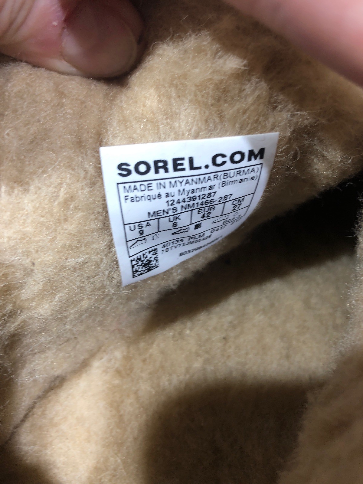 Sorel Manwan Uomo Size Lined 9 Brown Suede Fur Lined Size Booties Slippers Shoes ZW-18 c8c309 Sorel Manwan Uomo Size Lined 9 Brown Suede Fur Lined Size Booties Slippers Shoes ZW-18 c8c309