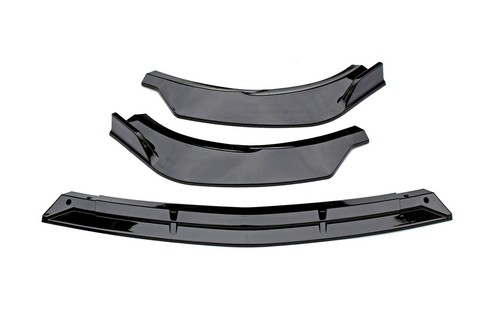 For Benz E-Class W213 2021 2022 Gloss Black Front Bumper Spoiler Splitter Lip - Picture 9 of 9
