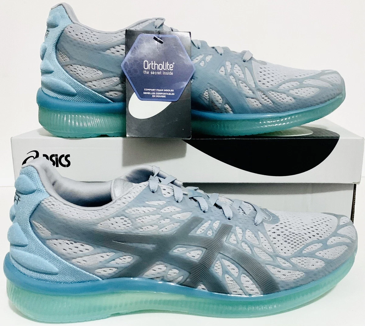Asics Women Gel Quantum Infinity 2 Shoes Sz 10.5 P.Grey Mtrpls