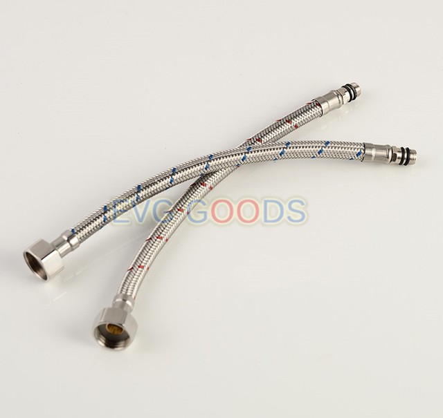 10mm X 300mm Kitchen Basin Monobloc Mixer Tap Connectors Flexi Hose Pipes Tails for sale online