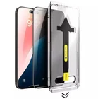 Waterfall Screen Protector for iPhone 16 15 14 13 12 Pro Max Plus, Full Screen