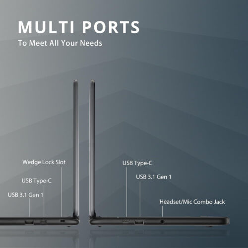 Dell CHROMEBOOK 3100 11" 4GB 16GB Google play Store Non-Touch Dual USB-C A Grade - Picture 5 of 9