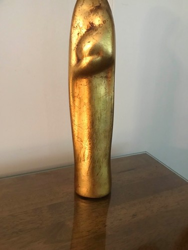 Vintage Freeman McFarlin or Howard Pierce ? Gold Madonna Figurine Statue - Picture 3 of 11
