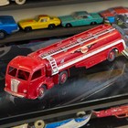 Vtg Dinky Toys 32C Esso Petrol Tanker Truck Red Metal Fuel Lorry – Early Postwar