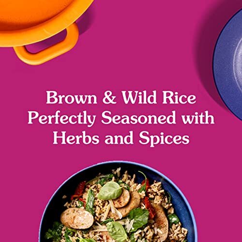 ORIGINAL BEN'S Arroz Listo Grano Integral Mezcla Arroz Con Sabor Lado Fácil Cena 8... - Imagen 4 de 9