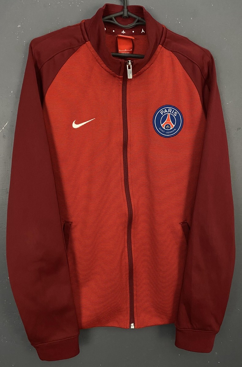 Nike PSG ジャケット 赤 NIKE PSG PARIS SAINT GERMAIN RED SOCCER WARM UP JACKET FULL