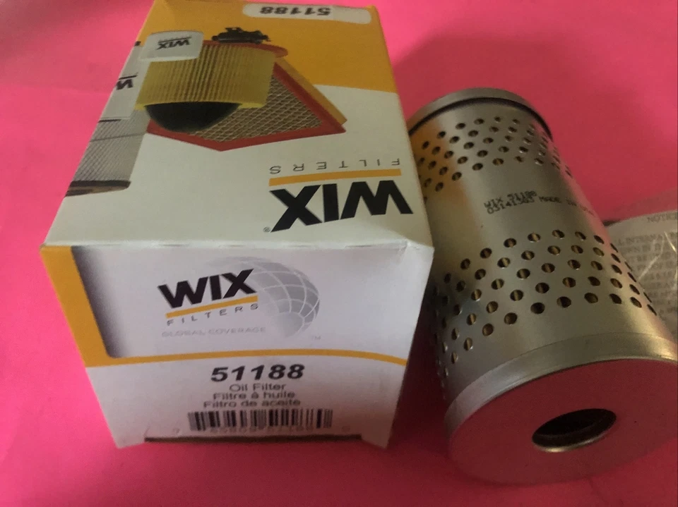 Filtro de aceite de motor WIX 51188 para camioneta universal Jeep CJ5 CJ6 DJ5 DJ6 1967-68 Foto 2 de 4