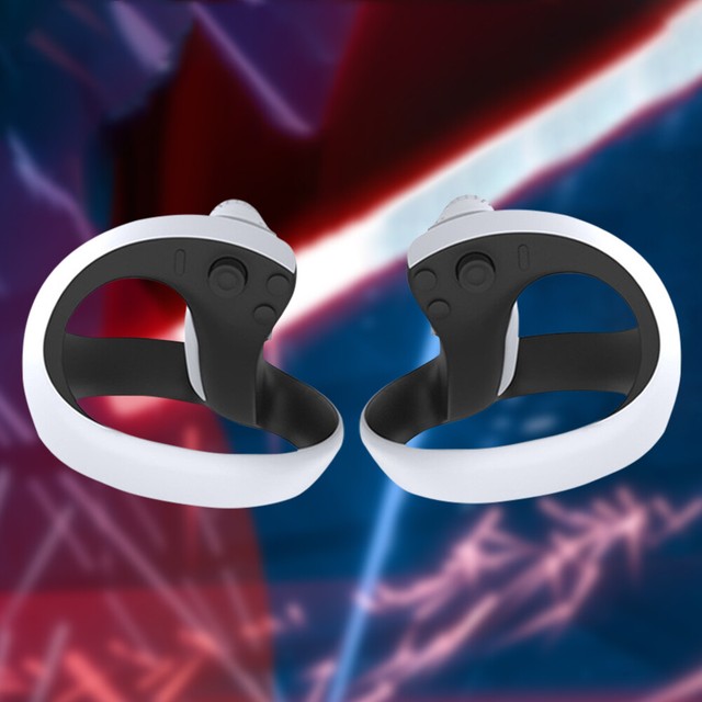 1 Set Gamepad Anti-slip Pads Comfortable Gaming Grip Protection Cover for PS VR2 1 Set Gamepad Anti-slip Pads Comfortable Gaming Grip Protection Cover for PS VR2