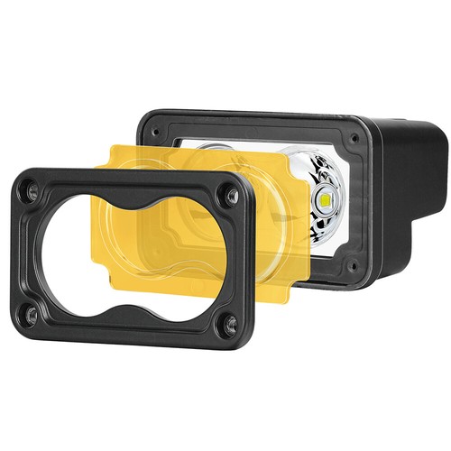 For Jeep Wrangler JL 3/4/5"Inch Amber LED Cube Pods Round Driving Offroad Lights - Picture 32 of 74