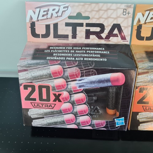2 x Nerf Ultra 20-Dart Ricarica Freccette Nerf Volanti più lontane di sempre - Foto 2 di 7