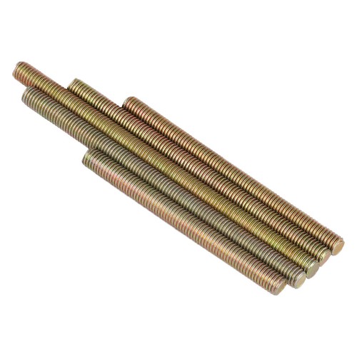 6mm 8mm Yellow Zinc Plated Fully Threaded Bar Studding Rod Stud Metric - Picture 8 of 8