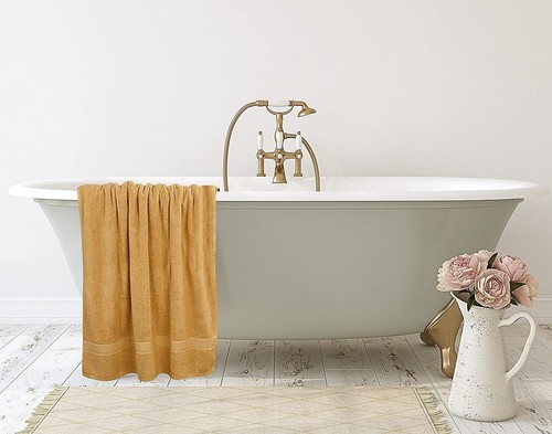Luxurious Jumbo Bath Sheet (35 x 70 Inches )- 600 GSM Utopia Towels - Picture 58 of 163