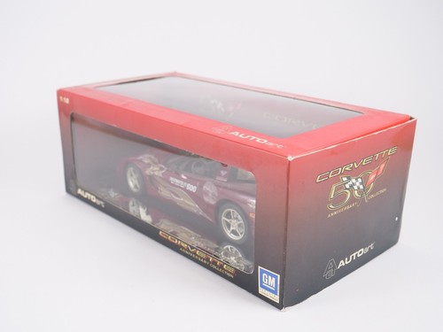 Autoart 1/18 80206 Chevrolet Corvette Indianapolis 500 Pace Car 2002 50° - Foto 2 di 13