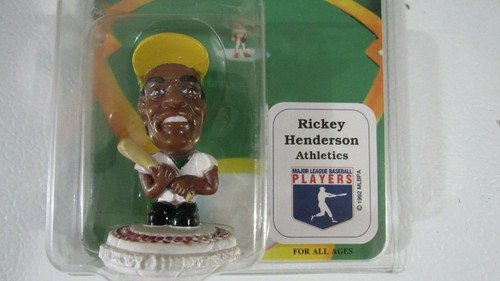 Micro Stars 95 Collezionisti FIGURA RICKEY HENDERSON OAKLAND ATHLETICS MLB Baseball - Foto 2 di 3