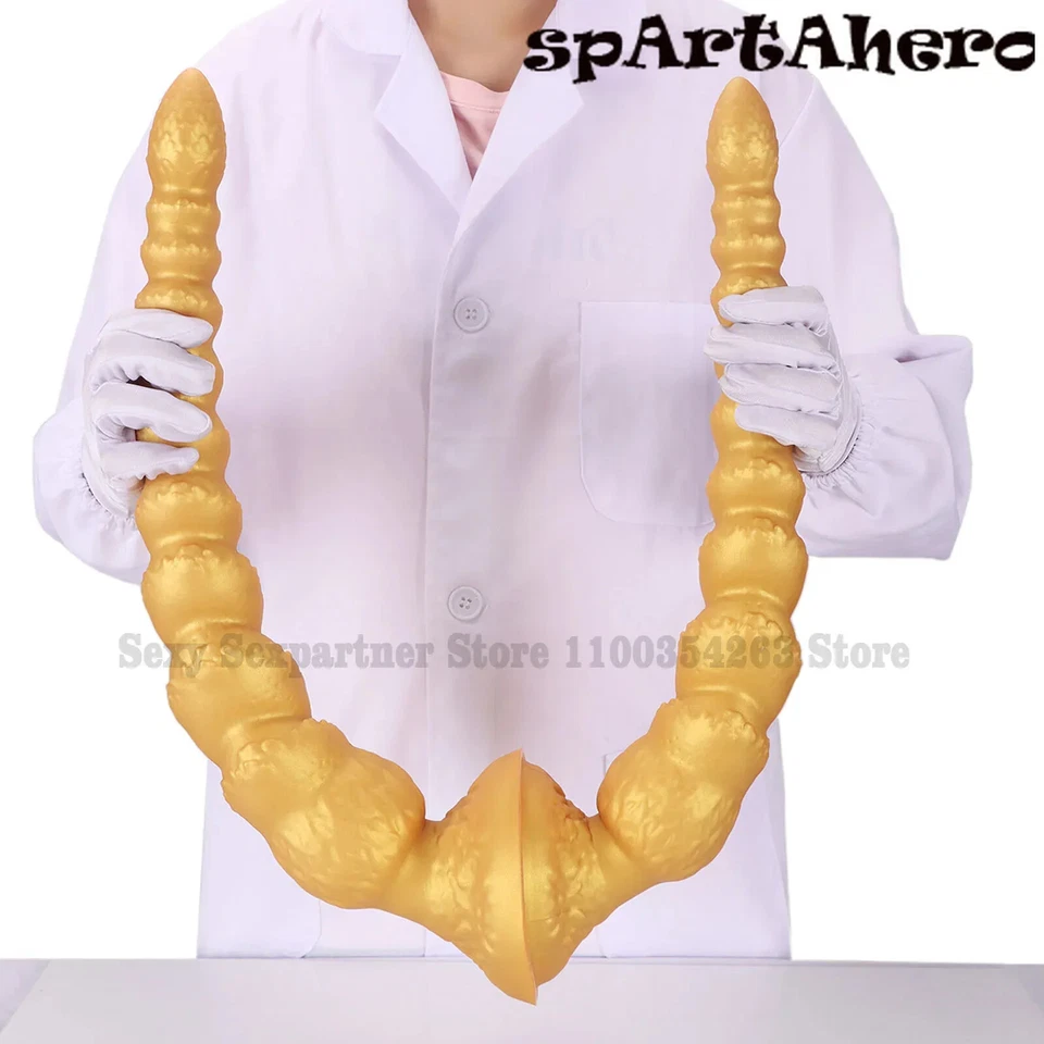 49,5 cm Largo Anal Plug Estimulador en Profundidad Enorme Consolador Anal Dilatador Butt Plug Juguetes Foto 3 de 4