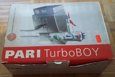 PARI - TURBO-BOY INHALATOR - VERMUTLICH UNBENUTZT! BITTE DEN TEXT LESEN - Bild 1 von 4