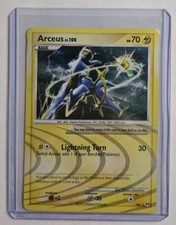 ARCEUS LV. 100 Nintendo POKEMON Holo 2009 Trading Card AR6