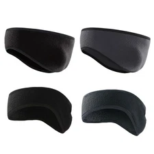 Fleece Earmuffs Headband, Windproof and Cold Ear Muffs Z1X9