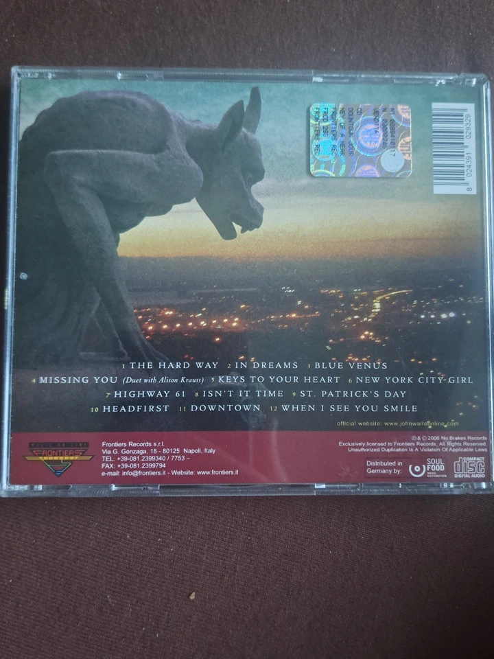 John Waite - Downtown, Journay Of A Heart, CD-Album 2006 - Bild 2 von 3