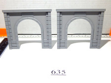 Ho Scale Single Train Tunnel Portal X2 Pair Model Train Diorama 3D printed