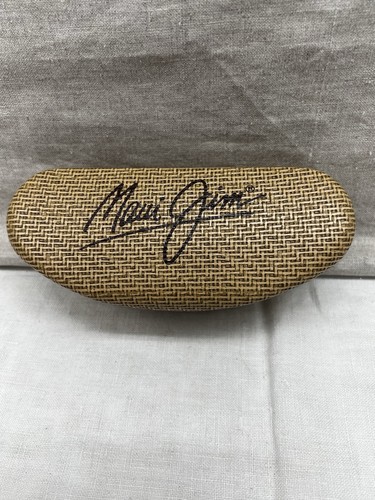 Maui Jim Sunglass Hard Case Eyeglasses Clam Shell Basket Weave Case Only - Picture 9 of 12