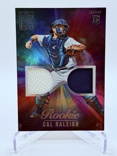2022 Panini Capstone Cal Raleigh Rookie Dual Player Worn Materials #RDM-CR RC