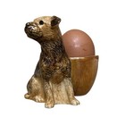 Quail Ceramics - Border Terrier with Egg Cup