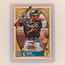 2021 Topps Gypsy Queen - Ke'Bryan Hayes #129 (RC) Pittsburgh Pirates Rookie Card. rookie card picture