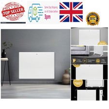 1000W White Electric Radiator Heaters for Home, Bathroom Safe Electric Heater...