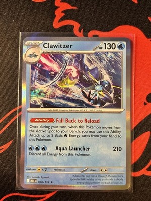 Clawitzer 038/132 Holo NM