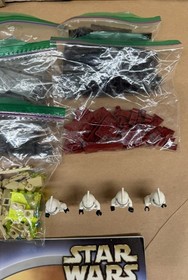 LEGO Star Wars 4482 AT-TE 4 Minifigures 658 Pieces No Box Pre-Owned