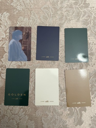 BTS JUNGKOOK JK GOLDEN ALBUM PHOTOCARD PC KPOP USA BANGTAN WEVERSE K-POP POP - Picture 2 of 16