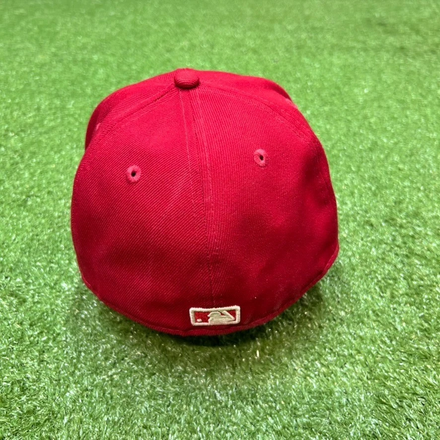 New Era 59FIFTY Detroit Tigers 2005 All Star Game Solid Red Fitted Hat 7 1/8 - Image 4 of 4