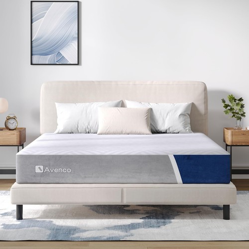 King Size Mattress, 12 inch King Mattress with Gel Memory Foam, Medium Firm, ...