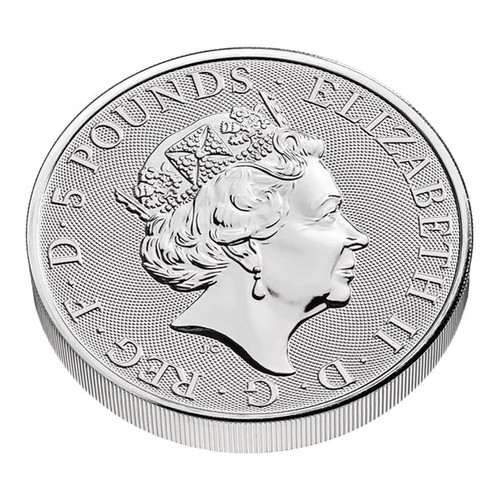 2oz Silver UK 2022 Tudor Beasts - Lion of England - First Edition New Series! - Picture 3 of 3