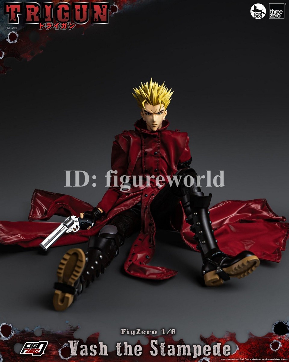 Pre-order Threezero 3Z05880C0 1/6 TRIGUN FigZero Vash the Stampede