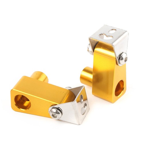 Motor Fog Lamps Spot Lights Modified Bracket for Yamaha yzf R125 R15 R25 Gold - Picture 2 of 3