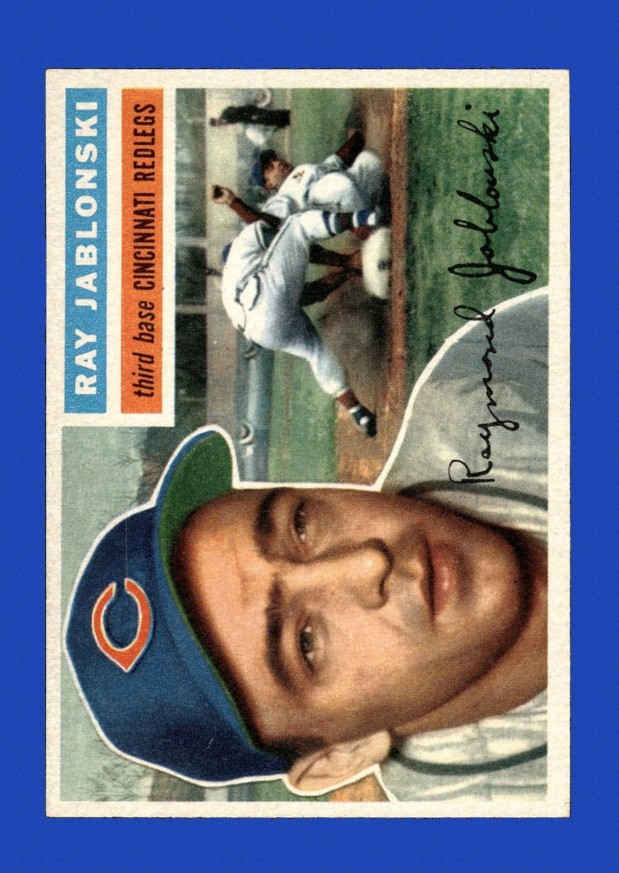 1956 Topps Set-Break # 86 Ray Jablonski NR-MINT (white back) *GMCARDS*