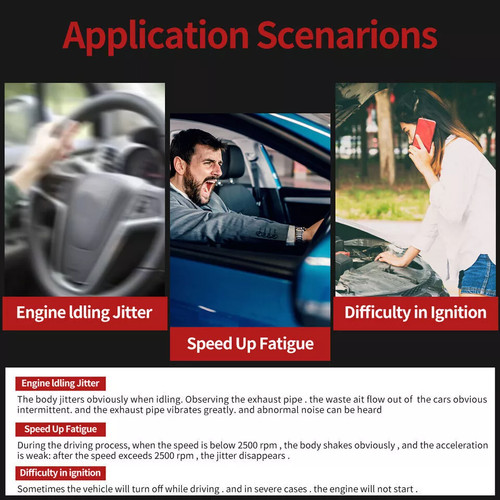 For Chevy GMC 4.8L 5.3L 6.0L 8.1L Square Ignition Coil & Spark Plug Wire Pack 8 - Bild 20 von 24