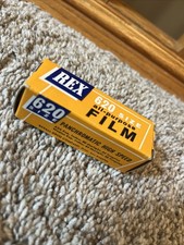 Vintage UNUSED REX 620 Size All-Purpose Film Sealed in Box No Expiration Date