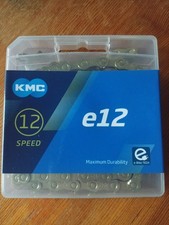 KMC E12 Ti-N Gold Chain 12 Speed E-Bike Titanium Nitride Coated 130 Links new