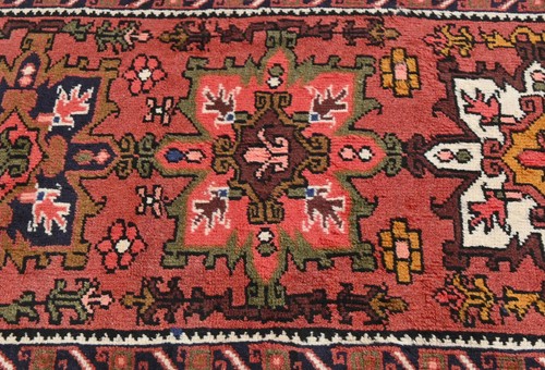 Hand-Knotted Vintage Runner Rug 2X6 ft Tribal Narrow Oriental Hallway Carpet - Picture 6 of 11
