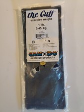 The Cuff Original Adjustable Ankle and Wrist Exercise Weight 1lb 0.45kg Blue